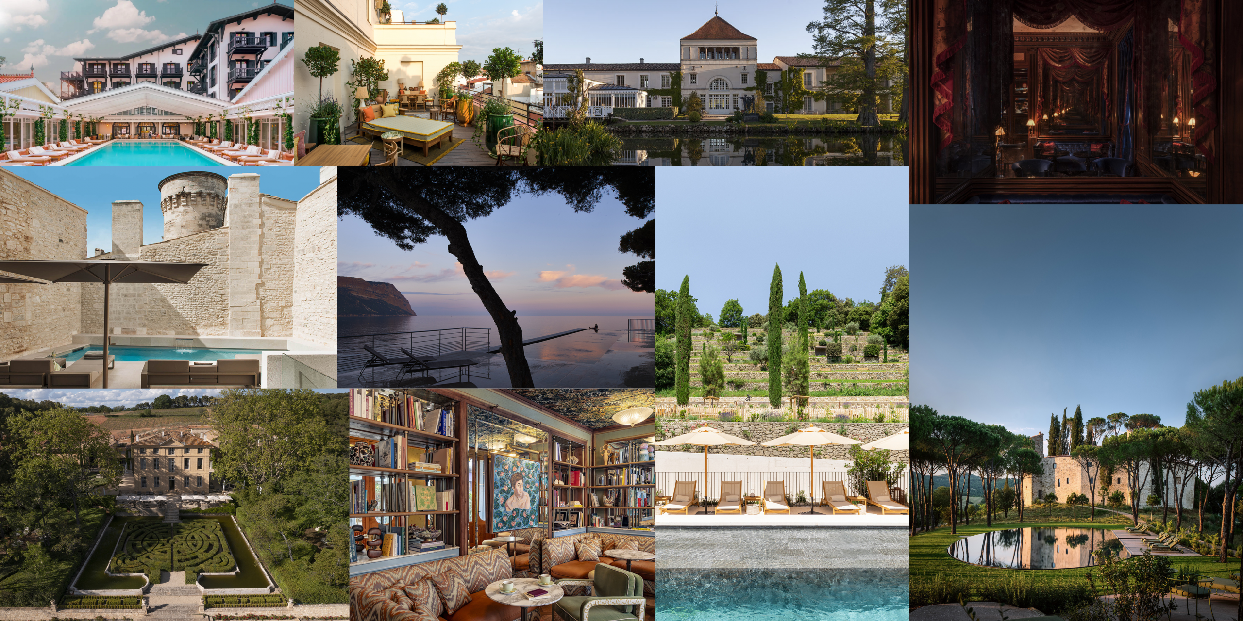 DE NOMBREUX HÔTELS RÉCOMPENSÉS PAR LES CLEFS MICHELIN